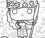 Coloriage Moana Funko Pop