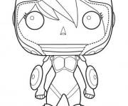 Coloriage et dessins gratuit Mouse Funko Pop &agrave; d&eacute;couper à imprimer