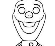 Coloriage Olaf Funko Pop