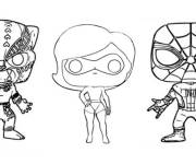 Coloriage Personnages Funko Pop