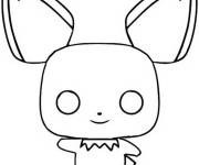 Coloriage et dessins gratuit Pichou en Funko Pop à imprimer