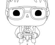 Coloriage Pop Le bureau Agrafeuse
