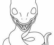 Coloriage et dessins gratuit Pop serpent à imprimer