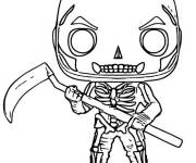 Coloriage Skull Trooper Funko Pop
