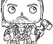 Coloriage Thor Funko Pop