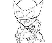Coloriage Wolverine Funko Pop