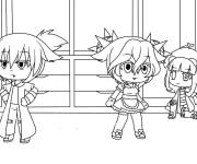 Coloriage Anime Japonaise Gacha Life
