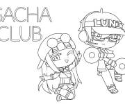 Coloriage Gacha Club