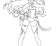 Coloriage et dessins gratuit Amber Genshin à imprimer