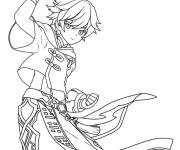 Coloriage Chongyun Genshin Impact