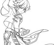 Coloriage et dessins gratuit Genshin Chongyun à imprimer