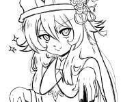 Coloriage Hu Tao