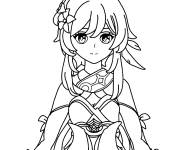 Coloriage Lumine