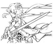 Coloriage Lumine Genshin Impact