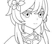 Coloriage et dessins gratuit Lumine kawaii à imprimer