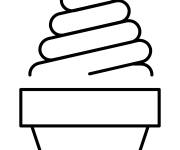 Coloriage Colorie la Glace facile