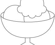 Coloriage Emoji de glace