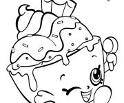 Coloriage Glace Shopkins pour les petits