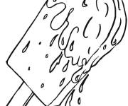 Coloriage Le popsicle glace