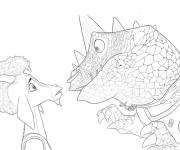 Coloriage Archie et Will face &agrave; face dans le film Goat