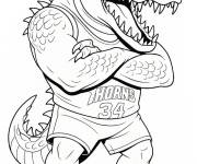 Coloriage Crocodile Kouyate du film Goat