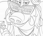 Coloriage Flo Everson du film Goat