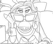 Coloriage Florence du film GOAT