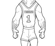 Coloriage et dessins gratuit Jett Fillmore avec le maillot de Thorns à imprimer