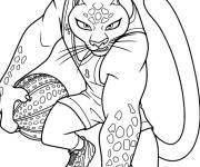Coloriage Jett Fillmore dribble une Roarball