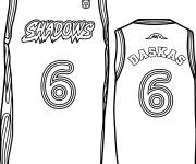 Coloriage Maillot de Shadows dans le film Goat