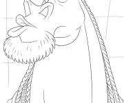 Coloriage Mane Attraction du film Goat