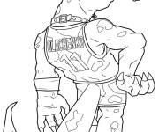 Coloriage Modo Olachenko vue de derri&egrave;re