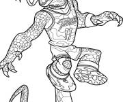 Coloriage Personnage Modo Olachenko du film Goat