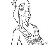Coloriage Will Hariss fier de son maillot