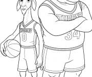 Coloriage Will Harris et Archie