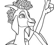 Coloriage et dessins gratuit Will Harris et le signe de victoire à imprimer