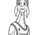 Coloriage Will Harris portant un maillot des Vineland Thorns