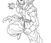 Coloriage et dessins gratuit Gogeta le tout puissant à imprimer