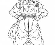 Coloriage et dessins gratuit Image de Gogeta à imprimer