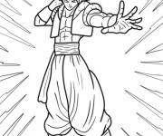 Coloriage Simple Gogeta