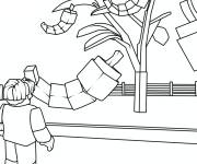 Coloriage Faire pousser le jardin de Roblox