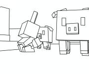 Coloriage Porcelet du jeu Grow a Garden