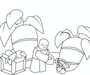 Coloriage R&eacute;colter des carottes g&eacute;antes de Grow a Garden