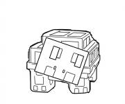 Coloriage Tortue de Grow a garden