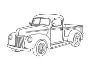 Coloriage Camionnette Bravado Rat de GTA V