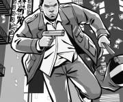 Coloriage Grand theft auto chinatown wars