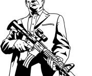 Coloriage GTA 2 classique
