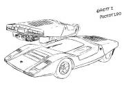 Coloriage et dessins gratuit GTA Grotti Prototipo à imprimer