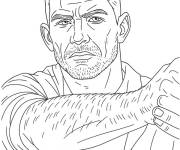 Coloriage Jason Duval de GTA V