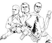Coloriage Personnages GTA 5